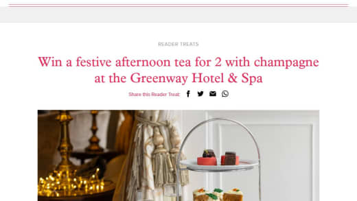 Festive Afternoon Tea With Champagne For Two
