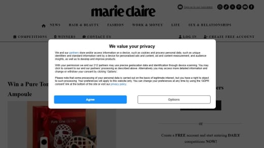 Pure Tone Glow LED Face Mask With Radiance Ampoule