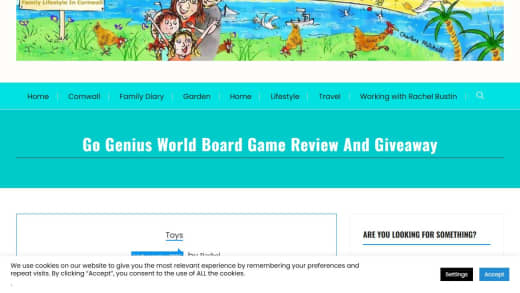 Go Genius World Board Game