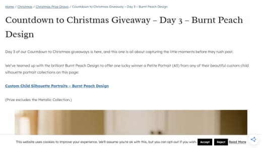 Petite Portrait from Burnt Peach Design