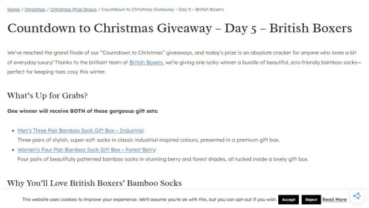 Bamboo Sock Gift Sets