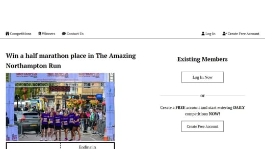 Guaranteed Entry To The Amazing Northampton Run Half Marathon