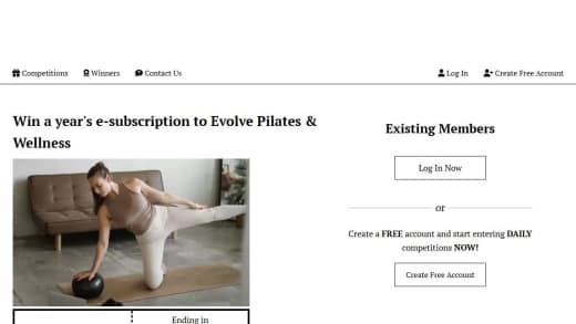Year Subscription To Evolve Pilates And Wellness