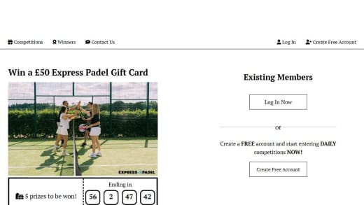 Express Padel Gift Card