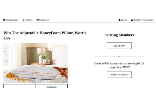 Adjustable Honeyfoam Pillow