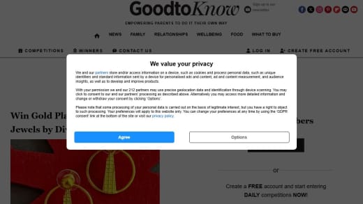 Shard Medium Gold-Plated Earrings