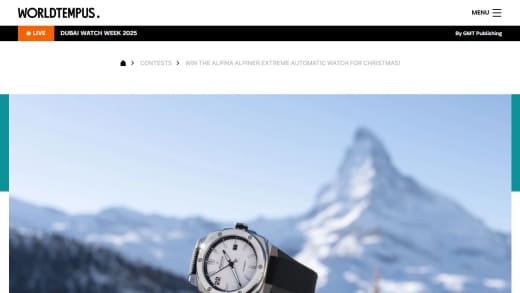 Alpina Alpiner Extreme Automatic Watch and GEM T Magazine Subscription