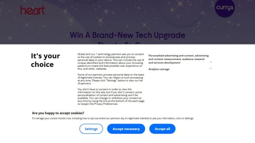 Currys Tech Upgrade Package