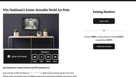 Anime-Surrealist Art Print