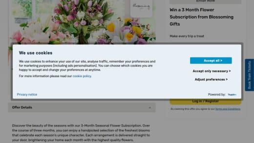 Three Month Flower Subscription