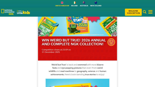 National Geographic Kids Complete Book Collection