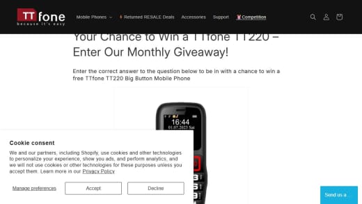 Big Button Mobile Phone