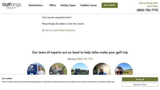 Golf Holiday To South Africa