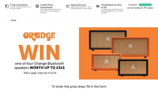 Orange Bluetooth Speakers