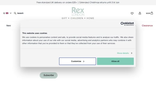 Rex London Voucher