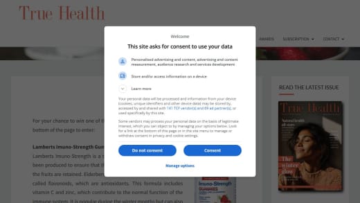 Health Supplement Giveaways