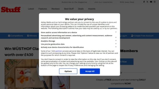 Pro Chef's Knife Set