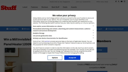Mill Invisible Smart Wifi Panel Heater 1200W