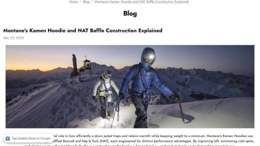 Montane Kamen Hoodie or Kamen XT Hoodie