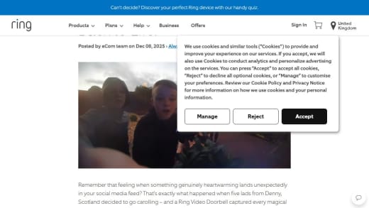 Amazon Gift Card and Ring Video Doorbell for Entire Street