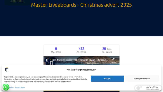 Free Liveaboard Diving Trip