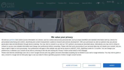 Winter Wellbeing Break In Bath