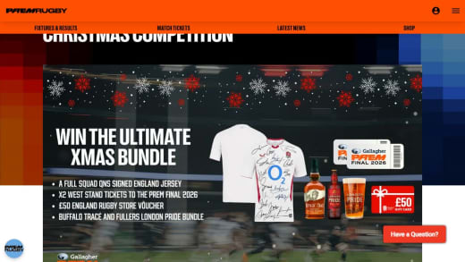 Signed England Rugby Jersey and Match Tickets