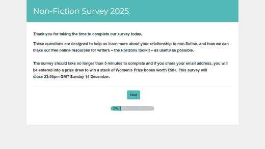 Stack of Women's Prize Books