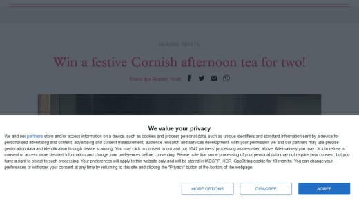 Festive Afternoon Tea For Two