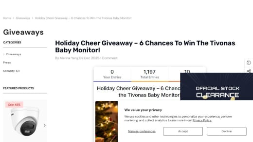 Annke Tivonas Video Baby Monitor