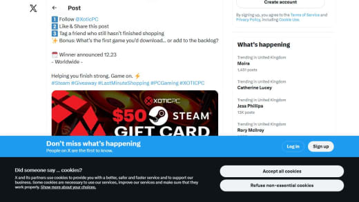 Steam Gift Card
