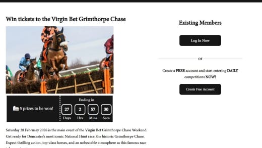 County Enclosure Tickets For Grimthorpe Chase