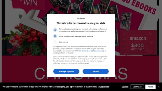 Amazon Gift Card and Romance eBooks