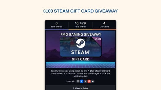 Steam Gift Card