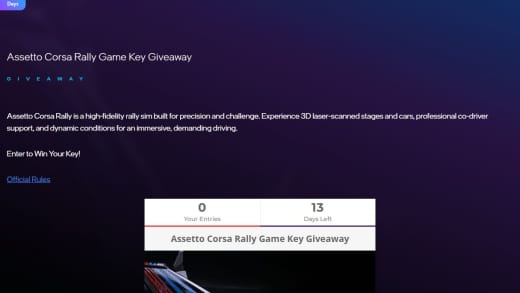 Assetto Corsa Rally Game Key