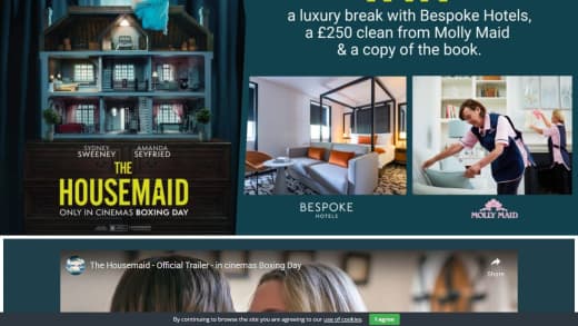 Luxury Break, Cleaning Service, and Book