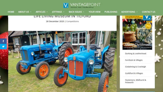 Annual Family Pass To The Rural Life Living Museum