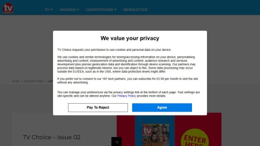 Tv Choice Issue 2 Prize