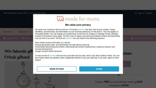 Sekonda Gift Set and F.Hinds Gift Card