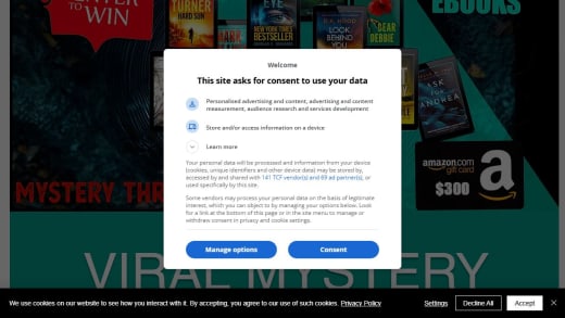 Amazon Gift Card and Ebooks Bundle
