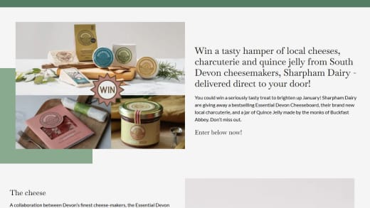 Local Cheese And Charcuterie Hamper
