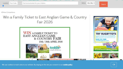 Family Ticket To East Anglian Game & Country Fair