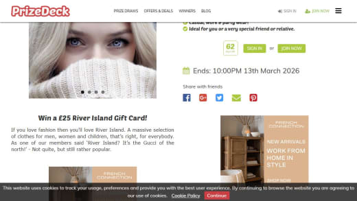 River Island E-Gift Card