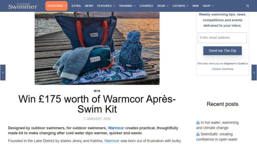 Warmcor Après-Swim Kit