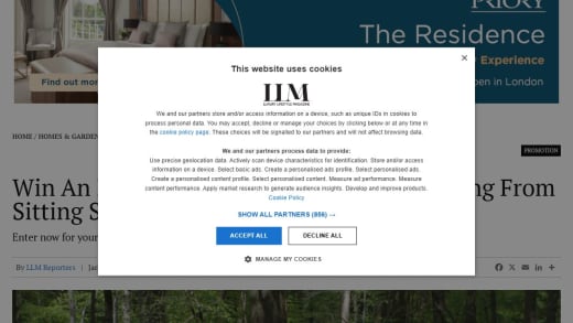 RHS Endorsed Two Seater Rope Swing