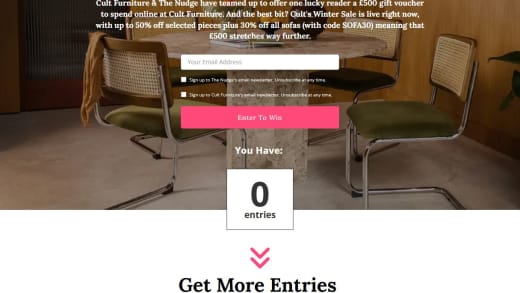 Cult Furniture Gift Card