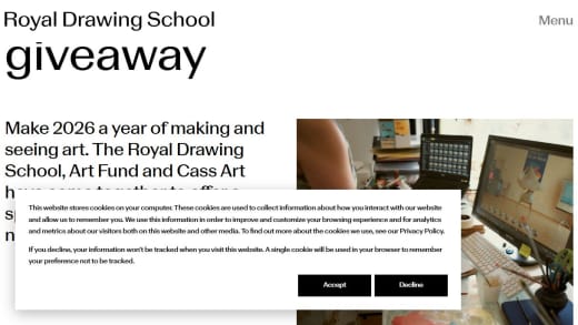 Art Supplies Voucher, National Art Pass, and Portrait Class Package