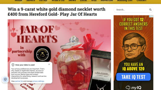 White Gold Diamond Necklet