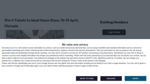 Tickets to Ideal Home Show