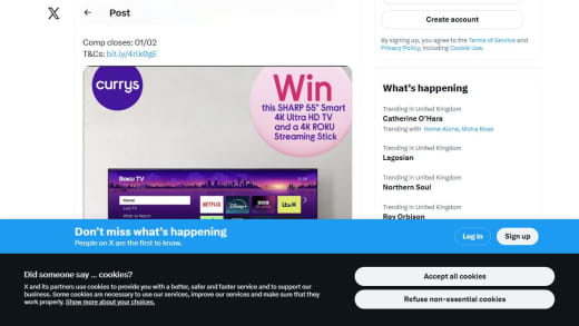 Sharp Smart 4K Ultra HD HDR LED TV and Roku Streaming Stick